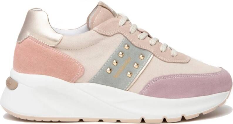Nerogiardini Lila Sneakers Stijlvol en Comfortabel Multicolor Dames
