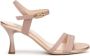 Nerogiardini Microglitter Sandalen in Vleeskleur - Thumbnail 1