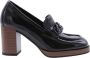 Nerogiardini Zwarte platte schoenen met Italiaanse kwaliteit Black Dames - Thumbnail 2