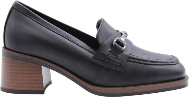 Nerogiardini Leren Hoge Hakken Schoenen voor Vrouwen Black Dames - Foto 3