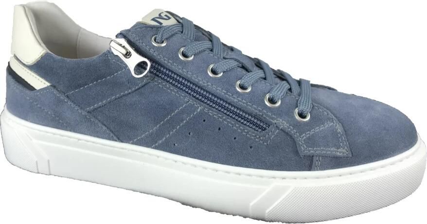 NeroGiardini Sneaker Velour Sparta Incanto Osso Tr Iseo 1005 Bia Fashion Wear Volwassen