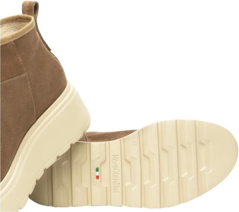 NeroGiardini Laarzen Velours Eva Gorga Crème + Ba Fashion Wear Vrouwen - Foto 3