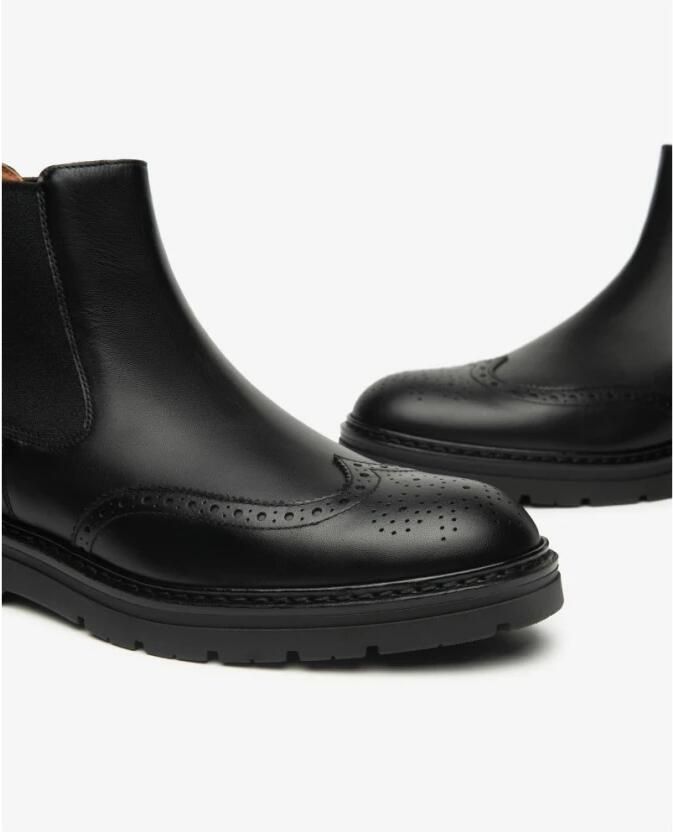 Nerogiardini Chelsea stijl suède enkellaarzen