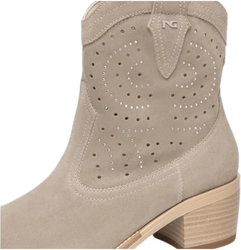 NeroGiardini Laarzen Velour Tr Basilea 828 Natur Fashion Wear Vrouwen - Foto 2