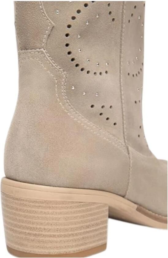 NeroGiardini Laarzen Velour Tr Basilea 828 Natur Fashion Wear Vrouwen - Foto 2