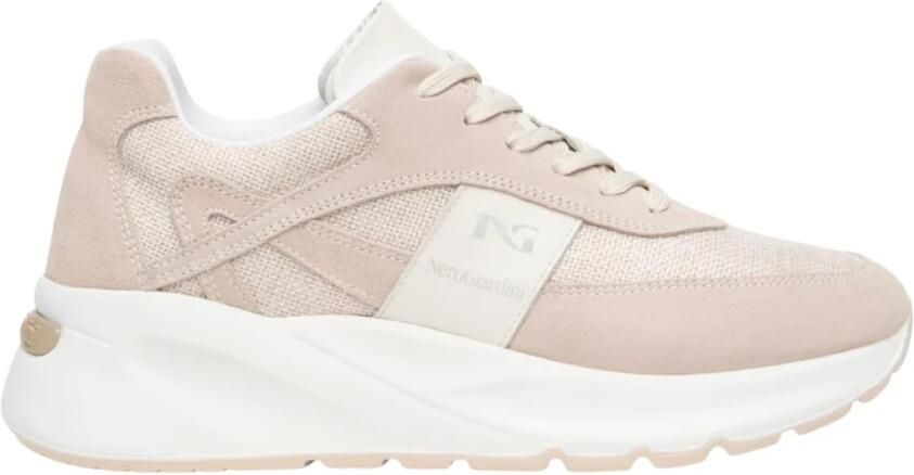 NeroGiardini 15182 beige damessneaker voor steunzolen Bonne Shoe - Foto 2