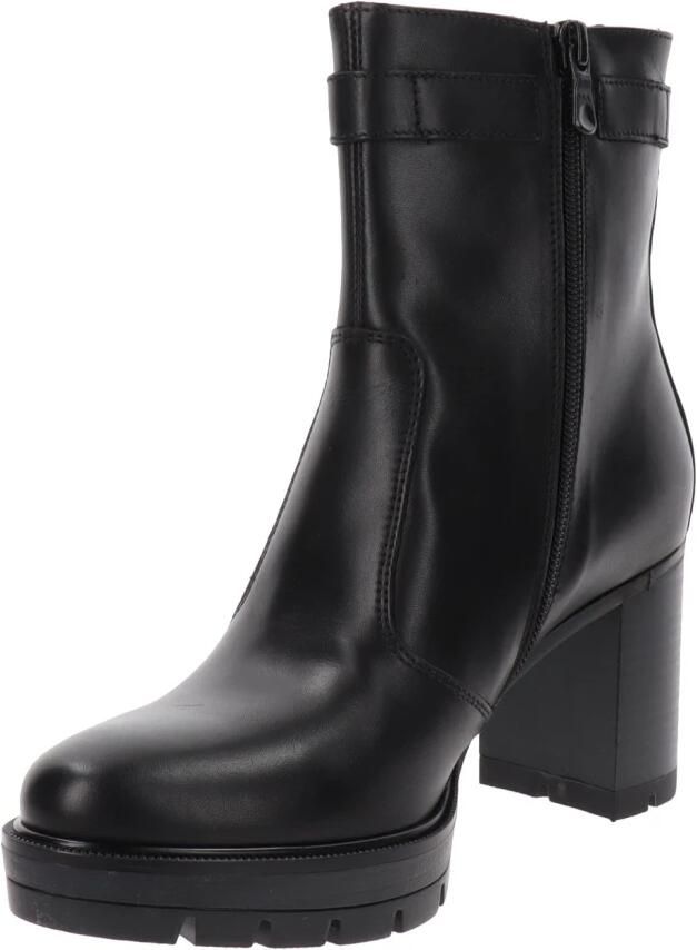 Nerogiardini Italiaanse leren enkellaarzen voor dames Black Dames - Foto 2