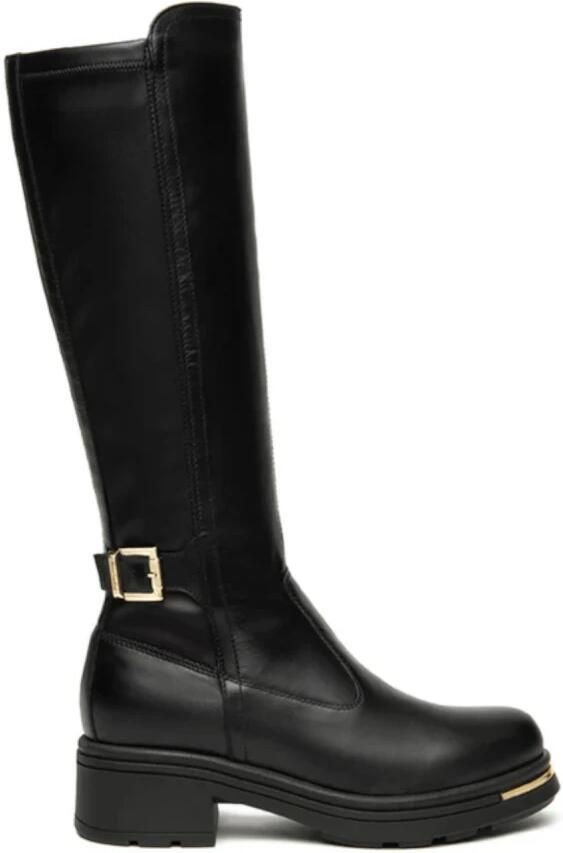 NeroGiardini Zwarte Handschoenen Laarzen T.Nappa Gio 16 Tr Colonia 8434 Light Fashion Wear Vrouwen - Foto 2