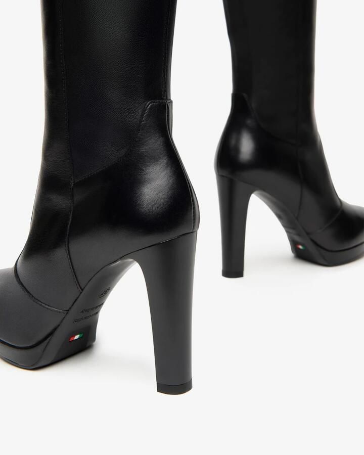 Nerogiardini I410986Dnappa100 Enkellaarsjes met Hak - Foto 2