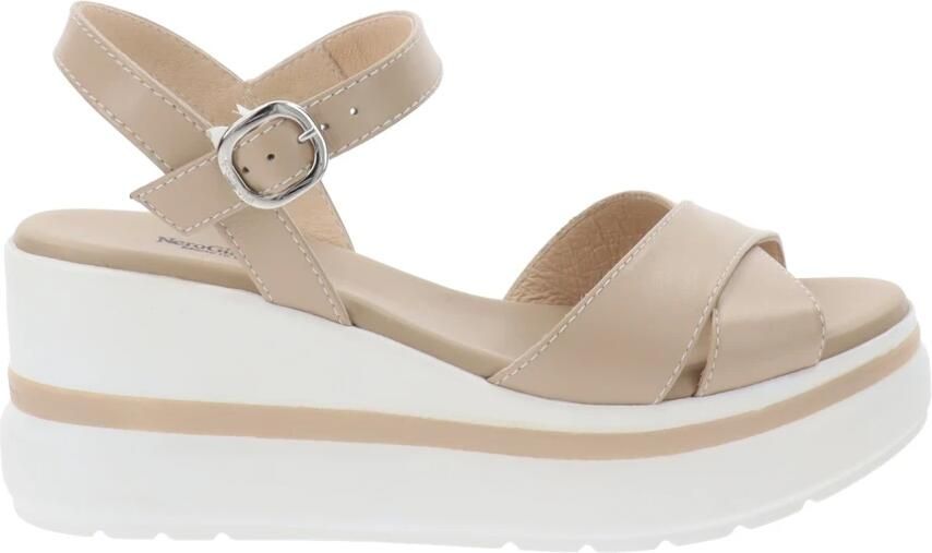 Nerogiardini Leren Damessandalen Elegant en Comfortabel