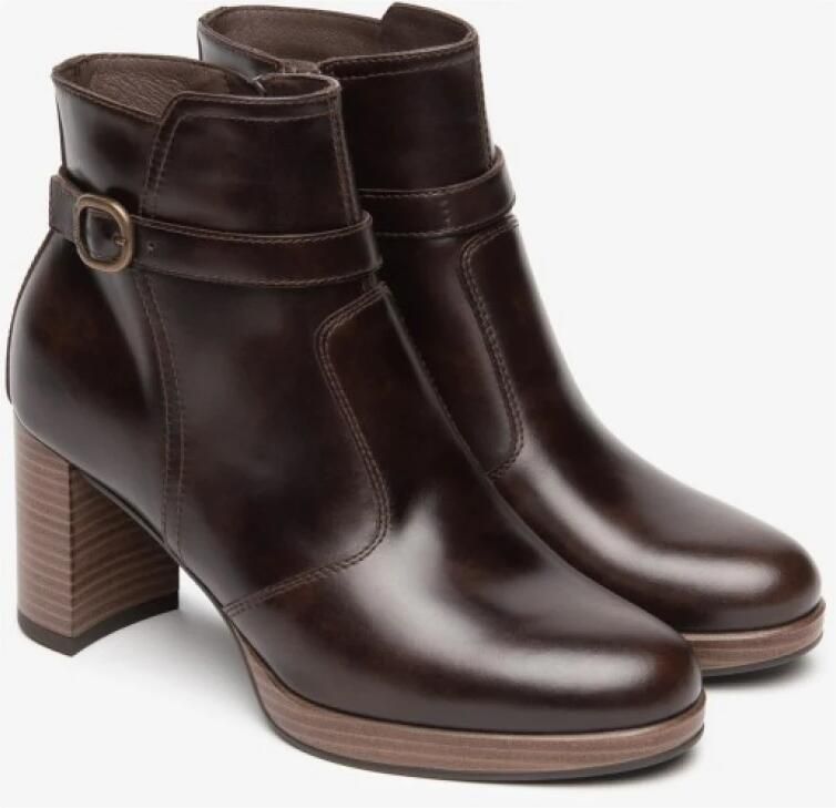 NeroGiardini Elastic Manolete Boots 85 Tr Brescia 894 T.Mor Streetwear Vrouwen - Foto 3