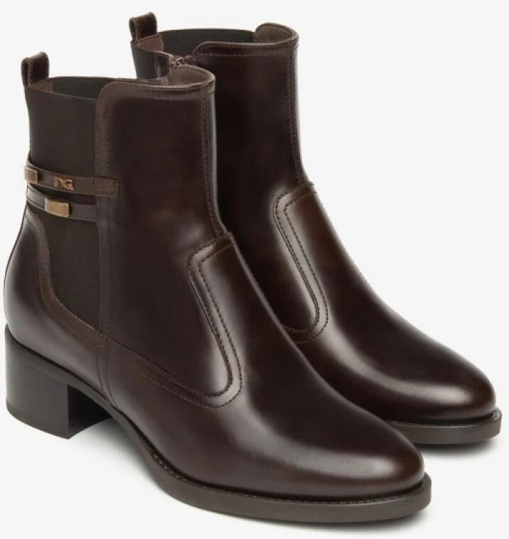 NeroGiardini Elastic Manolete Boots 85 Tr Brescia 894 T.Mor Streetwear Vrouwen - Foto 4