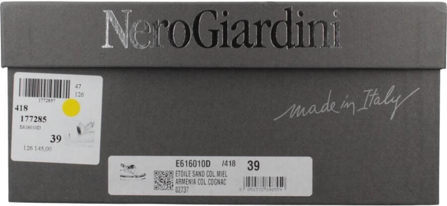 NeroGiardini Sandalen met sleehak Etoile Sand Armenia Cognac Pu.Monod.Bagheria 17 - Foto 2