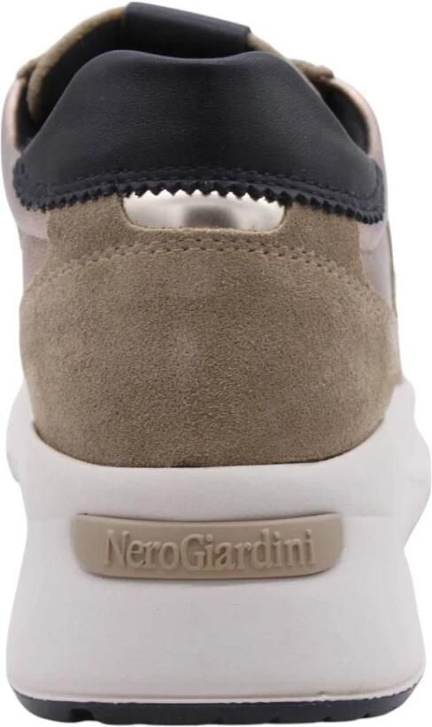 NeroGiardini Arold Lunare Sneaker Met Zwarte Handschoenen En Schitterend Platform Streetwear Vrouwen - Foto 2