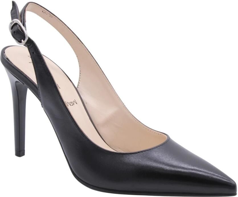 Nerogiardini Leren hoge hakken voor vrouwen Black Dames - Foto 2