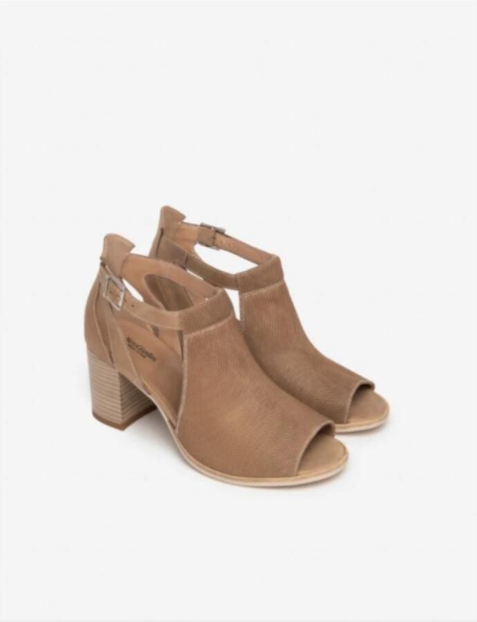 Nerogiardini Open leren enkellaarzen