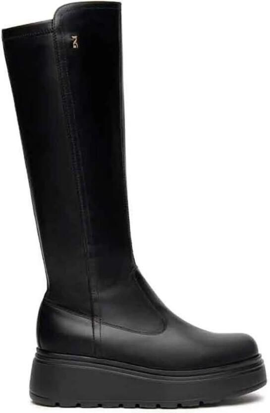 NeroGiardini Laarzen Zwarte Handschoen T.Nappa Gio 16 Eva Gorga 12 + Fashion Wear Vrouwen - Foto 2