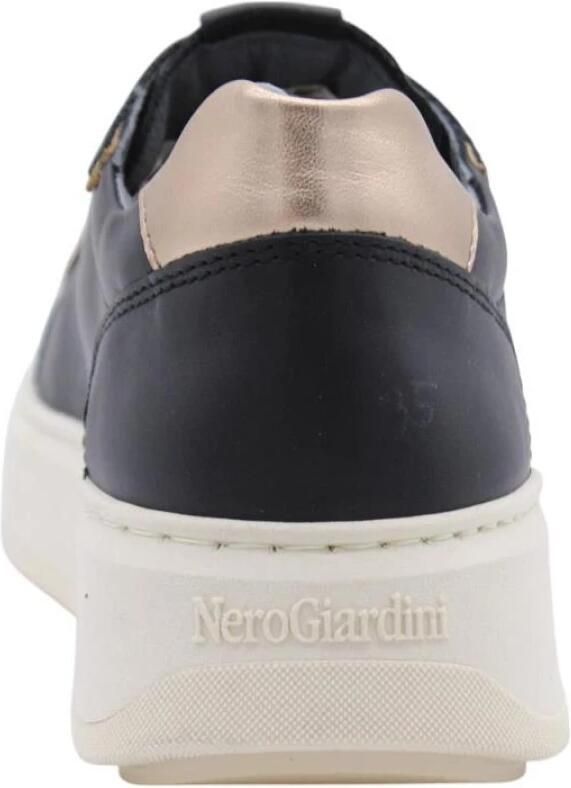 NeroGiardini Sneaker Zwarte Handschoen Nettuno Sandaal Tr Gonzaga 8004 Beige Streetwear Vrouwen - Foto 3