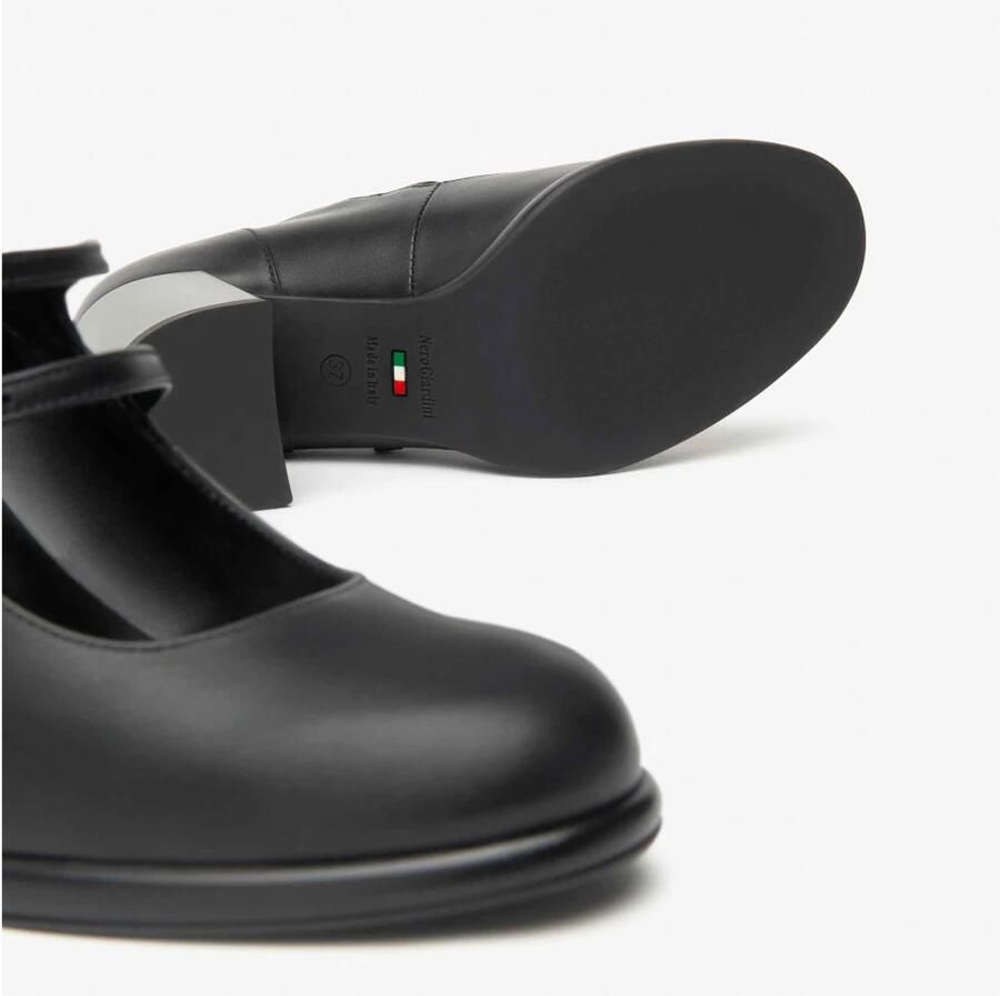 NeroGiardini Schoenen Met Hoge Haak Zwarte Tpu Siracusa Plato' Handschoen Streetwear Vrouwen - Foto 3