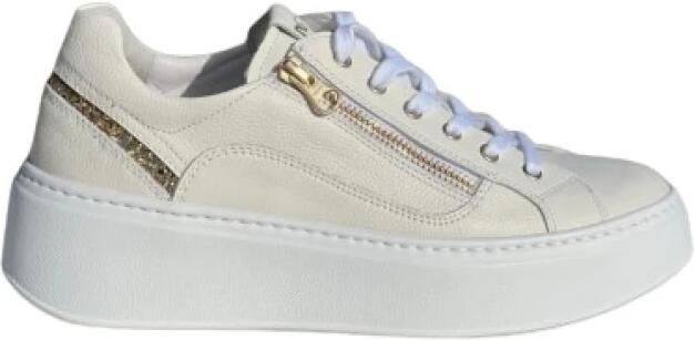 NeroGiardini Sneaker Dollarino Wit T.Glitter Gr.910 514 Pu.Guatemala Streetwear Vrouwen - Foto 6
