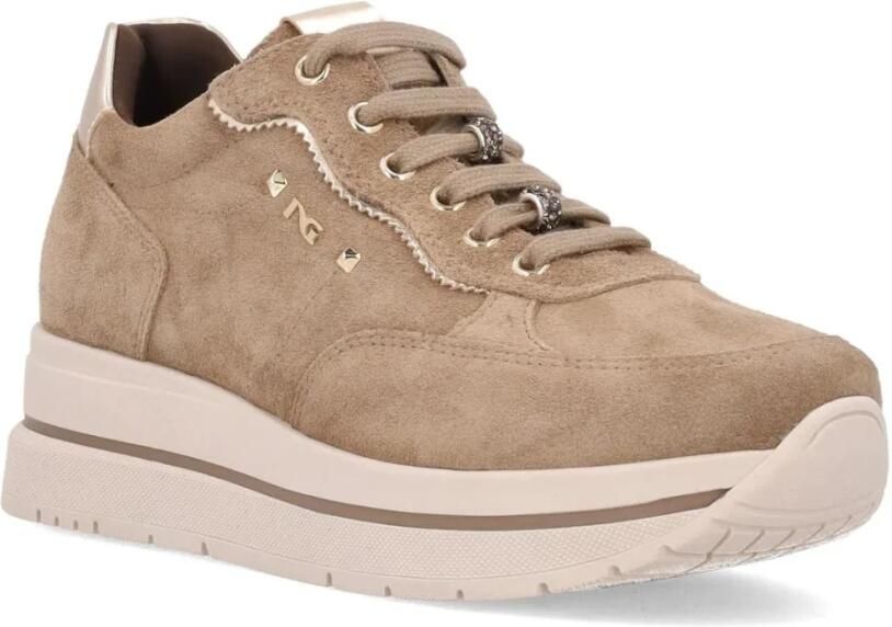 NeroGiardini Arold T.Brill Platino 6074 Tr Corvara Kennedy L Sneaker Fashion Wear Vrouwen - Foto 2