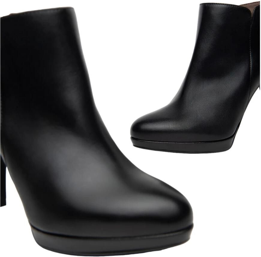 Nero Giardini 10980 Enkellaarsjes Enkelboots met rits Dames Zwart - Foto 4