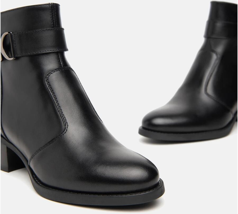 Nerogiardini Leren Enkellaarzen Elegant Kwaliteit Stijl Black Dames - Foto 3