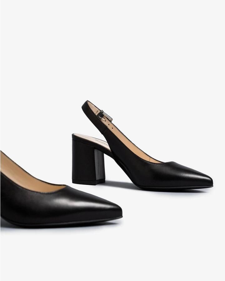 Nerogiardini Zwarte Slingback Décolleté Schoenen Black Dames