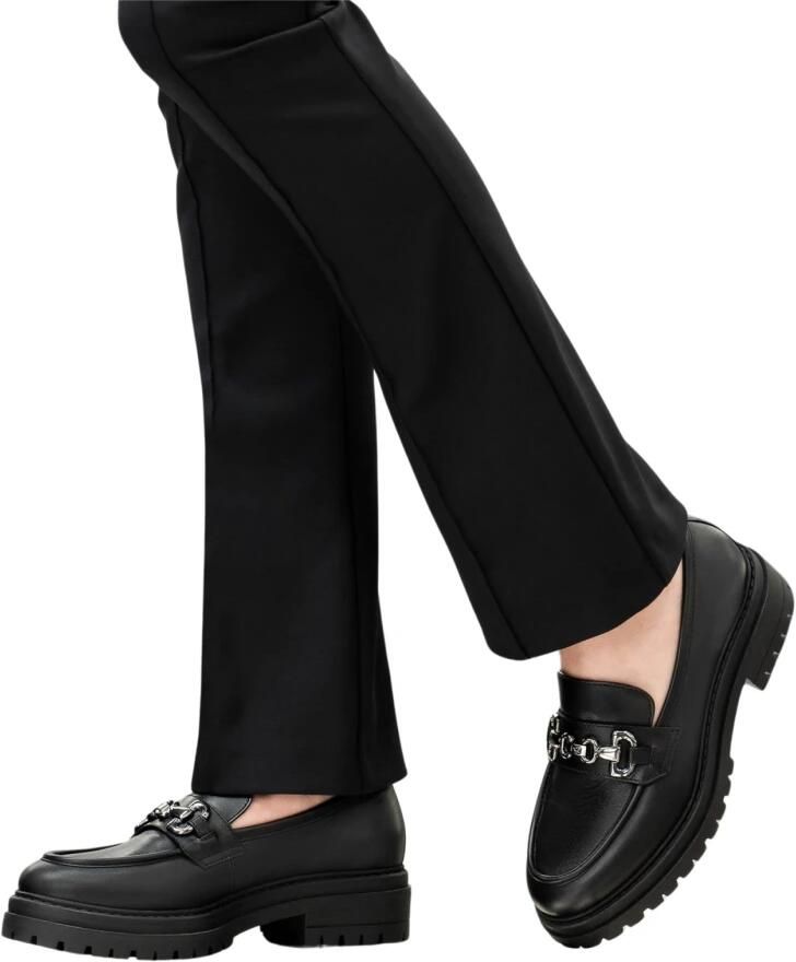 Nerogiardini Zwarte leren loafers met metalen klem Black - Foto 2