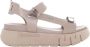 Nerogiardini Platform Sandalen voor Vrouwen Beige Dames - Thumbnail 3