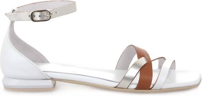 Nerogiardini Platte sandalen White Dames
