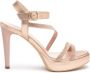 Nerogiardini Poeder Sandalen met Laminato Plat - Thumbnail 1