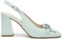 Nerogiardini Becaud Slingback Schoenen Blue Dames - Thumbnail 2