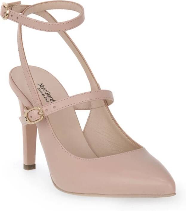 Nerogiardini Heeled Mules Roze Dames