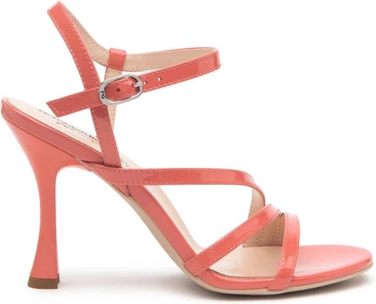 Nerogiardini Rode sandalen met Athos stijl