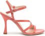 Nerogiardini Rode sandalen met Athos stijl - Thumbnail 1