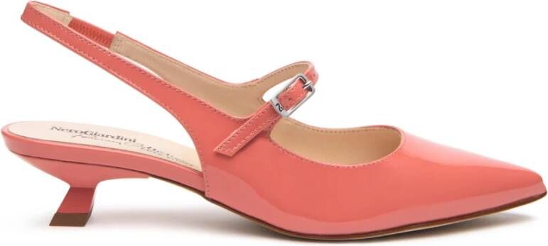 Nerogiardini Rode Sandalen met t30 Detail