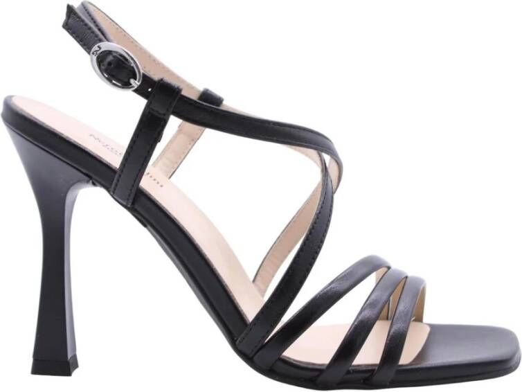 Nerogiardini Elegante Gesp Hoge Hak Sandalen Black Dames - Foto 1