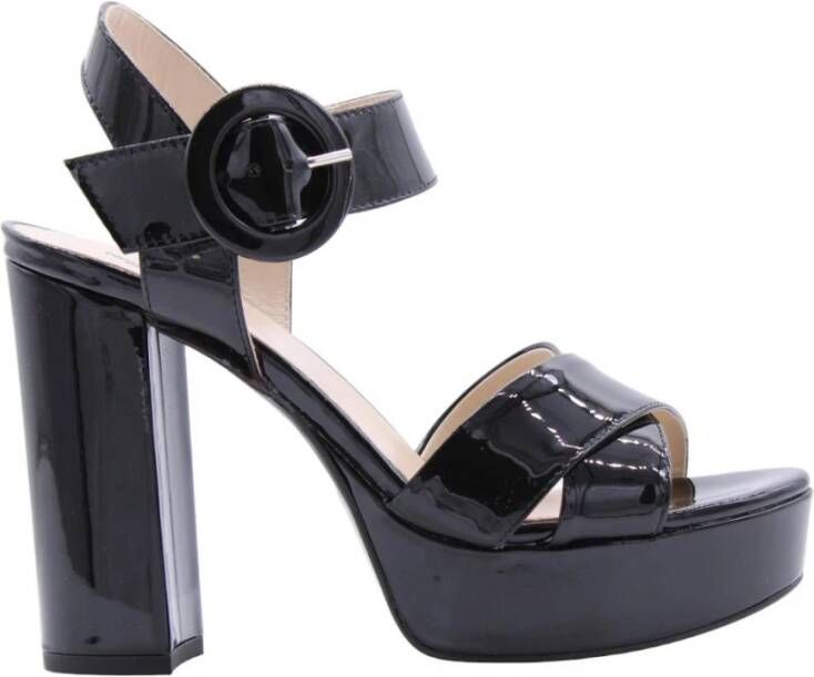 Nero Giardini -Dames zwart sandalen - Foto 2