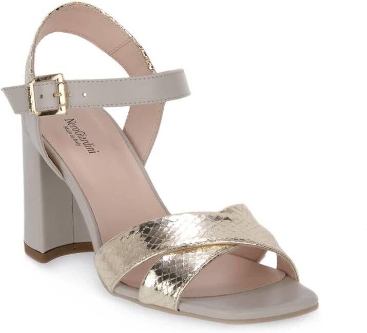 Nerogiardini Sandalen met hoge hakken Beige Dames
