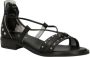 Nerogiardini Zwarte platte sandalen E218670D - Thumbnail 1