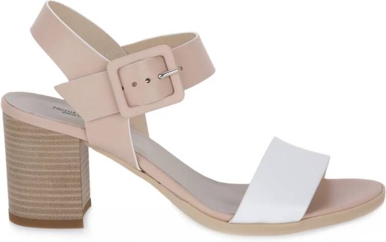 Nerogiardini Casual Nude Leren Sandalen Multicolor Dames