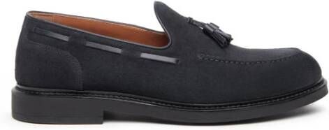 Nerogiardini Leren Heren Mocassins Blue Heren