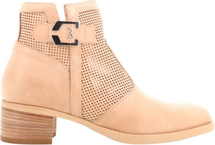 Nerogiardini Ankle Boots Beige Dames