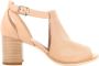 Nerogiardini Beige Leren Enkellaarzen met 7cm Hak Beige Dames - Thumbnail 29