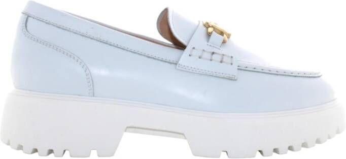 Nerogiardini Leren Dames Loafers Slip-On Stijl White Dames