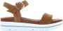Nerogiardini Stijlvolle Sandalen met Strass Steentjes Brown Dames - Thumbnail 3