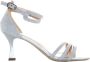 Nerogiardini Glitter Hoge Hak Sandalen voor Vrouwen Gray Dames - Thumbnail 15