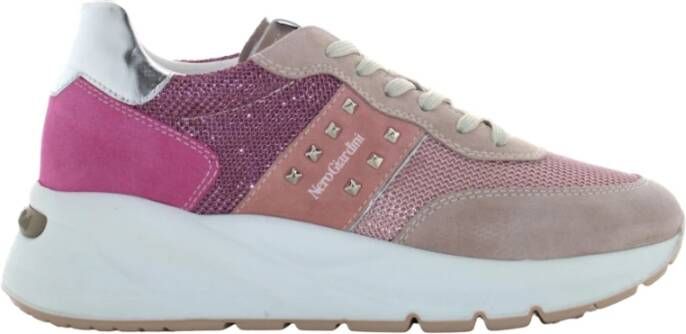 Nerogiardini Derulo Sneaker Stijlvol en Trendy Schoeisel Pink Dames