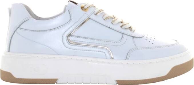 Nerogiardini Leren Vetersneakers voor Dames White Dames